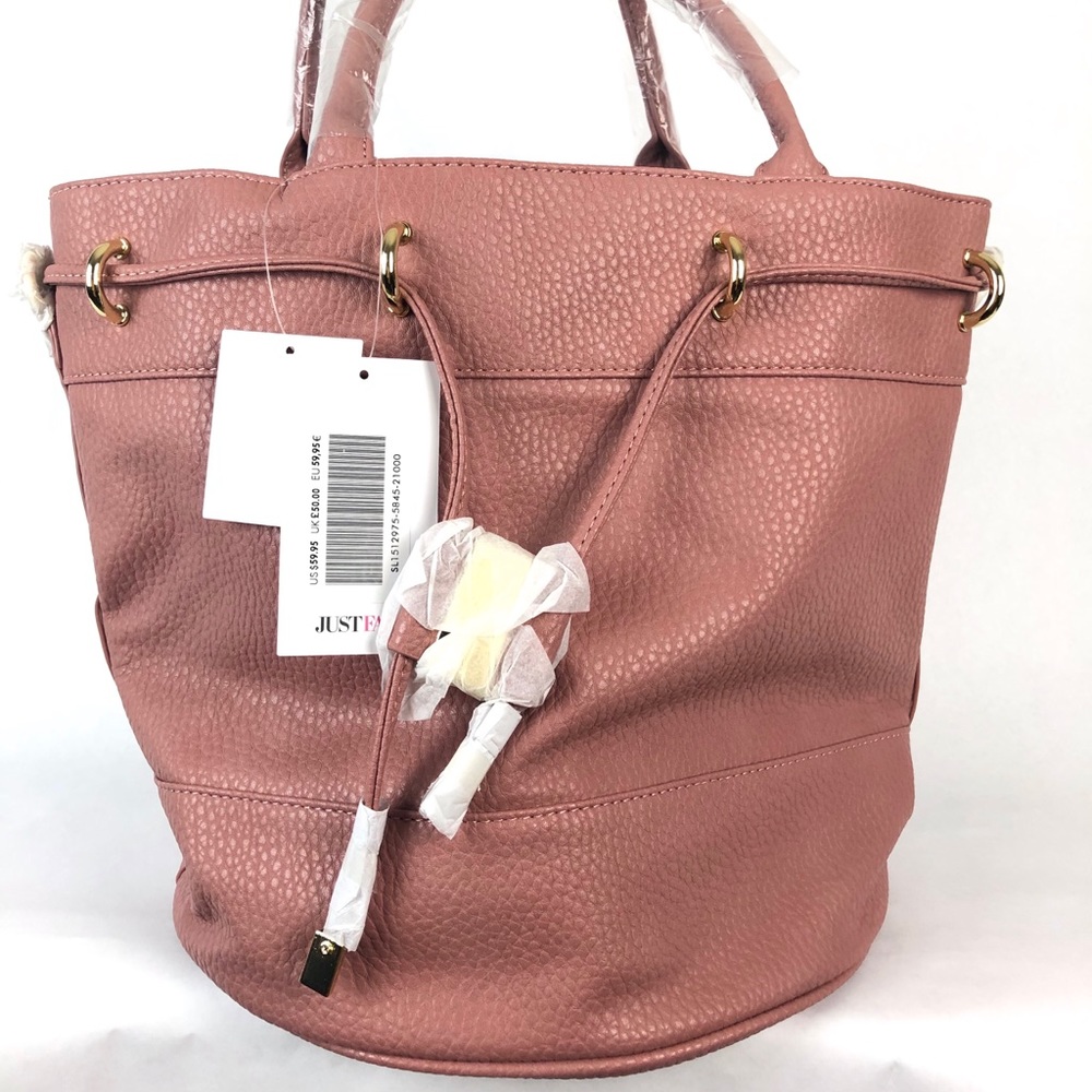 JustFab Women Tote Purse with Shoulder Strap NEW - Picture 3 of 8